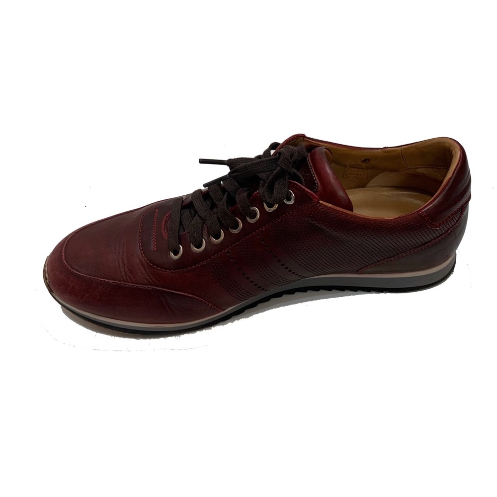 10.5 / Magnanni leather sneakers - Picture 2 of 6